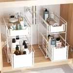étagère coulissante métallique pour cuisine