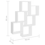 cube de rangement suspendu