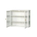 armoire murale vitrée style moderne