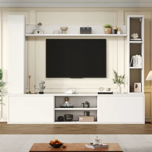 ensemble mural pour téléviseur moderne