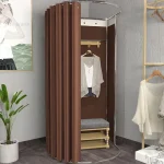 étagère pour salon rose