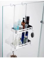 Étagère murale élégante pour douche