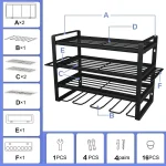 support robuste pour outils muraux