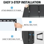 support robuste pour téléviseur