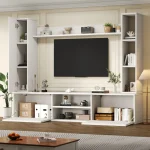 solution de rangement mural pour téléviseur
