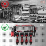 organisateur mural outils