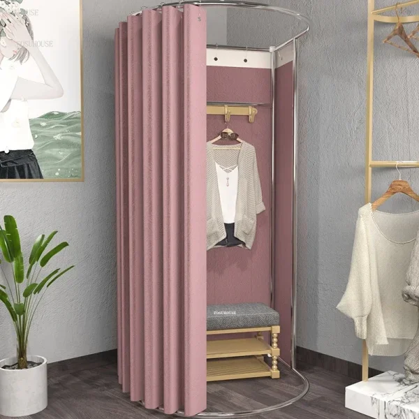 étagère de rangement rose