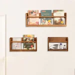 etagere murale bois pour livres