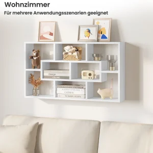 étagère murale en bois
