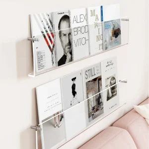 Etagere murale transparent moderne