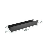 Étagère murale aluminium design épuré