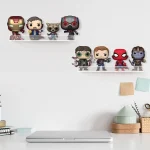 solution de rangement mural transparent