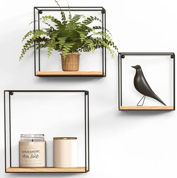 Ensemble d'étagères murales