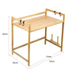 étagère murale pour micro-ondes