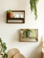 étagère déco rustique en bois