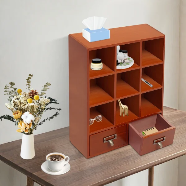 armoire de rangement murale en bois vintage