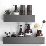 Étagère murale de salon en aluminium