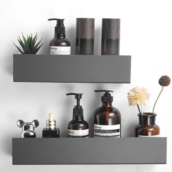 Étagère murale de salon en aluminium
