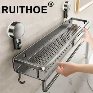 étagère murale de salle de bain