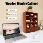 rangement mural vintage bois