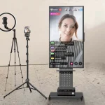 Support TV avec tablette intégrée