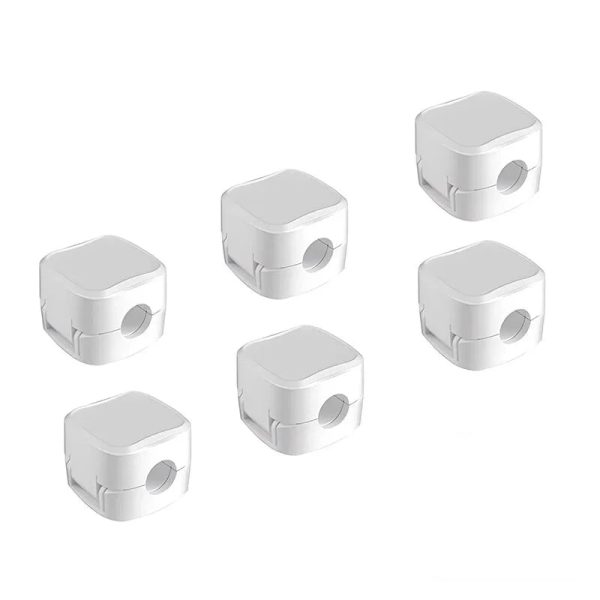 attache-cable adhésif bureau