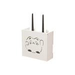 fixation murale box internet moderne