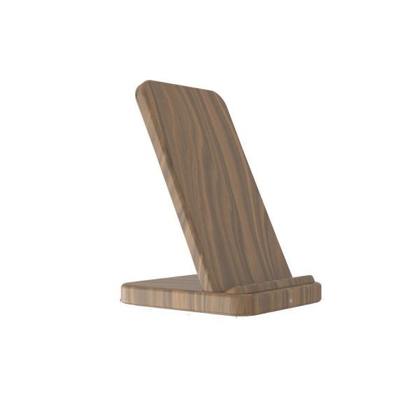 support téléphone bois